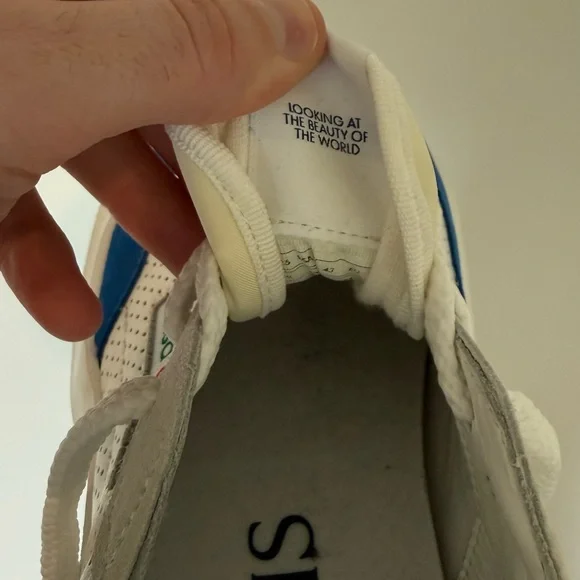 Casablanca Atlantis White Blue Sneakers - Picture 7 of 15